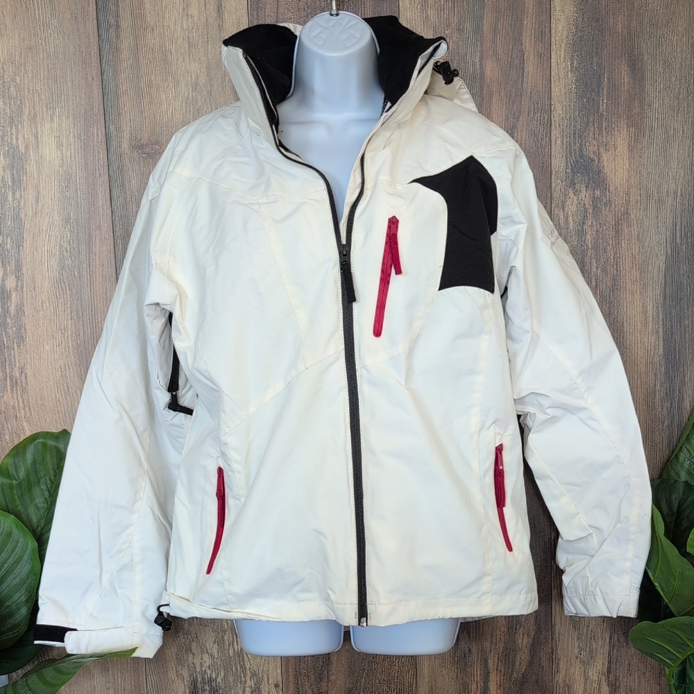 Precision Mountainwear Zip in Layer Ski Winter Jacket Coat L           M661